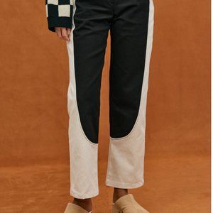 Source Unknown Colorbloack Pants